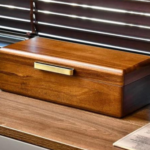 Men's Wooden Watch Box – Premium Organizer for Watches & Accessories | Stylish Display Case
