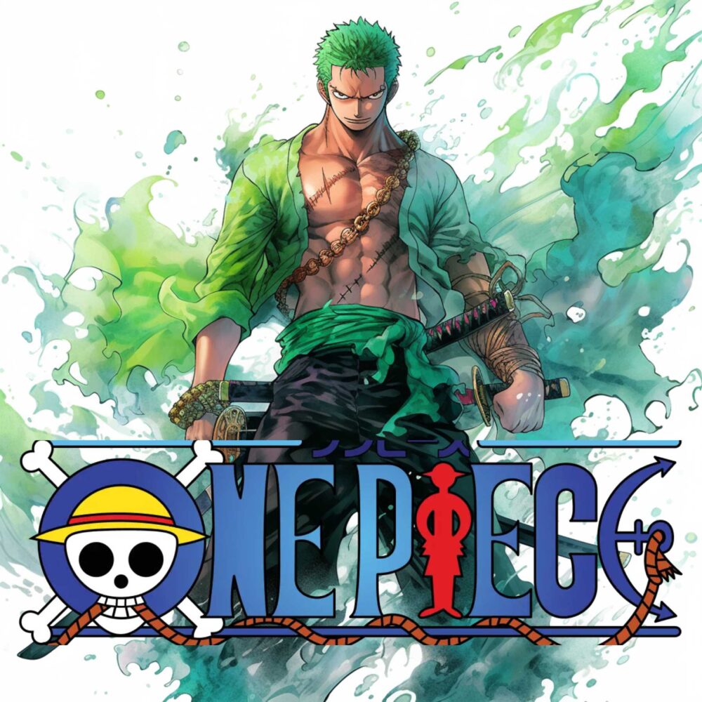Zoro Poster 1 PNG'S, Zoro Watercolor Clipart, One piece PNG, One Piece Poster, Sanji Poster, Luffy Poster, Luffy watercolor, Luffy PNG.