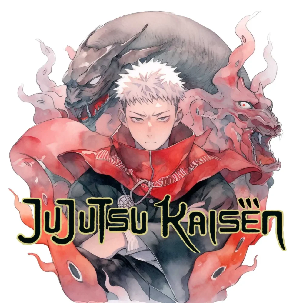 4 Itadori Yuji PNG, Itadori Yuji Poster,  Jujutsu Kaisen poster, Jujutsu Kaisen Watercolor, Gojo Satoru Poster, Sukuna Poster, Megumi Poster