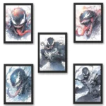 Venom Watercolor, Venom Print, Venom Watercolor Print, Venom Poster, Marvel Clip art, Marvel Poster, Marvel Watercolor, Superhero Clipart